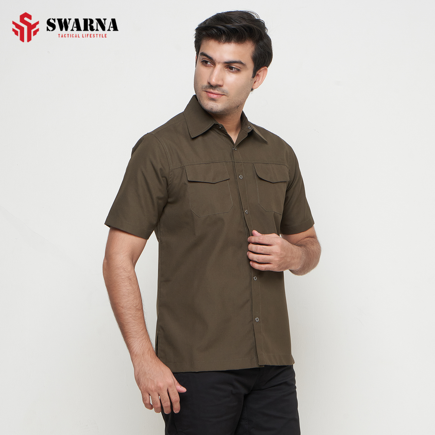 VANQUISH SHIRT SHORT TUNDRA 2XL